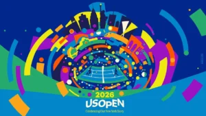 2026 US오픈 테니스 대회 테마 아트
